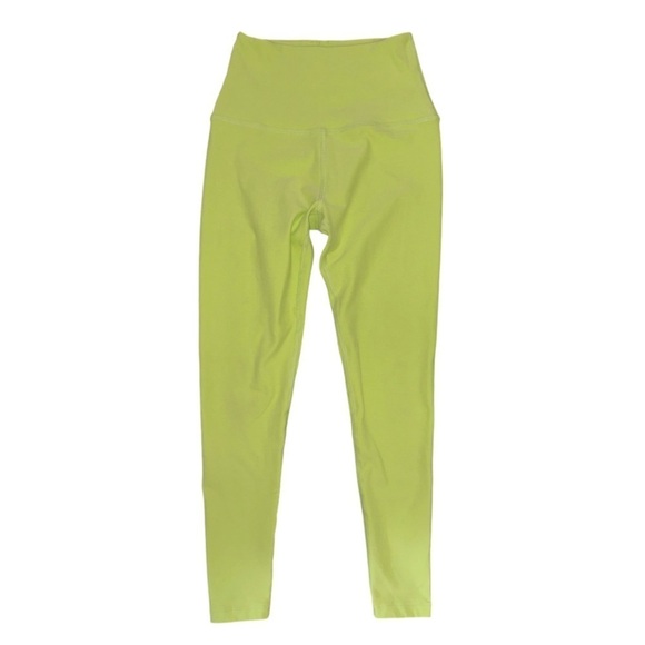 Beyond Yoga Spacedye Caught In The Midi High Waisted Legging Lime Ice Heather XS - Picture 2 of 8